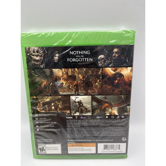 Middle-Earth: Shadow of War /Xbox One/ NEW SEALED - Picture 7 of 9